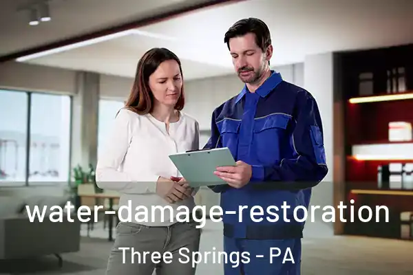 water-damage-restoration Three Springs - PA